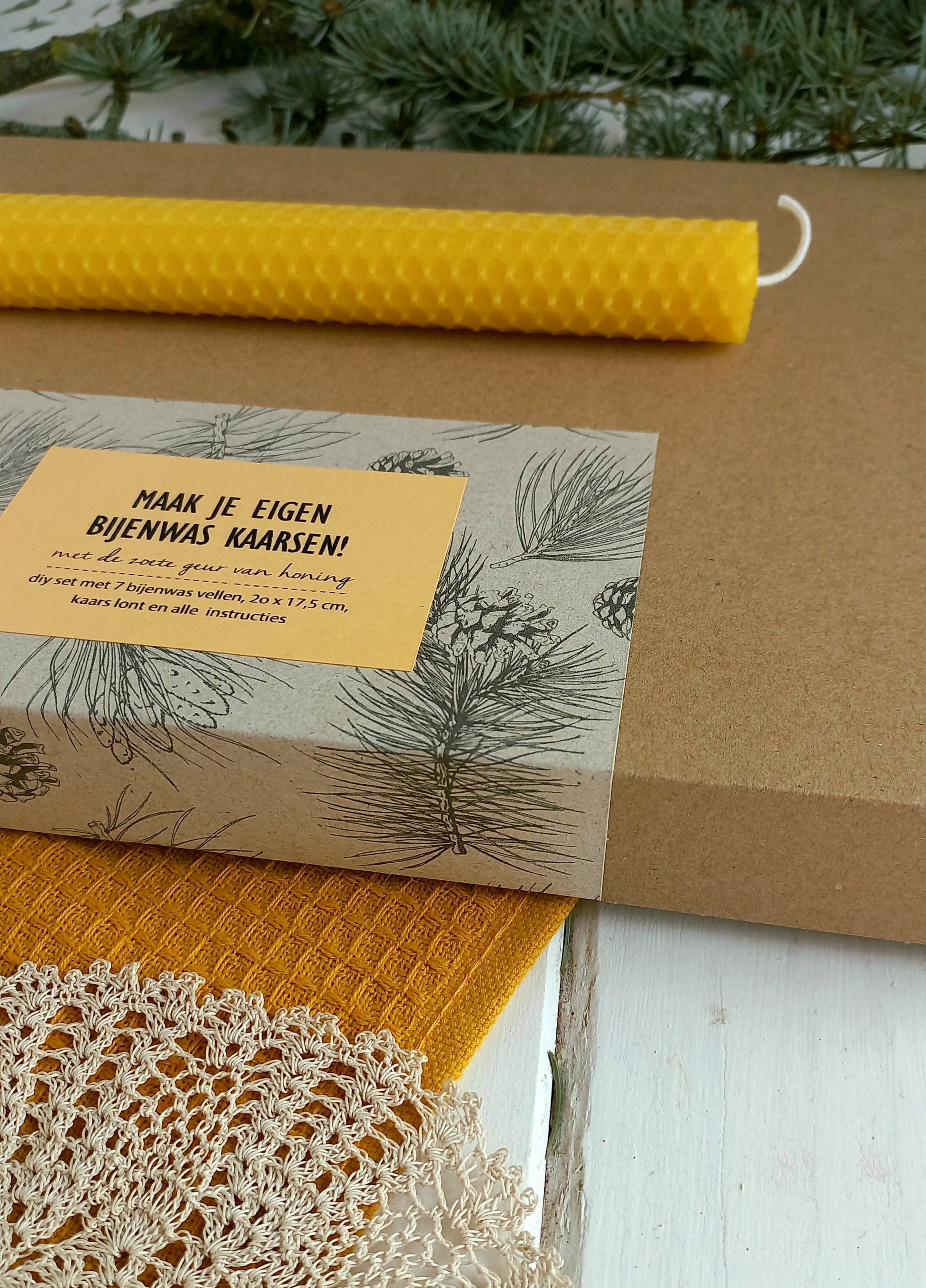 bijenwas karsen rollen set