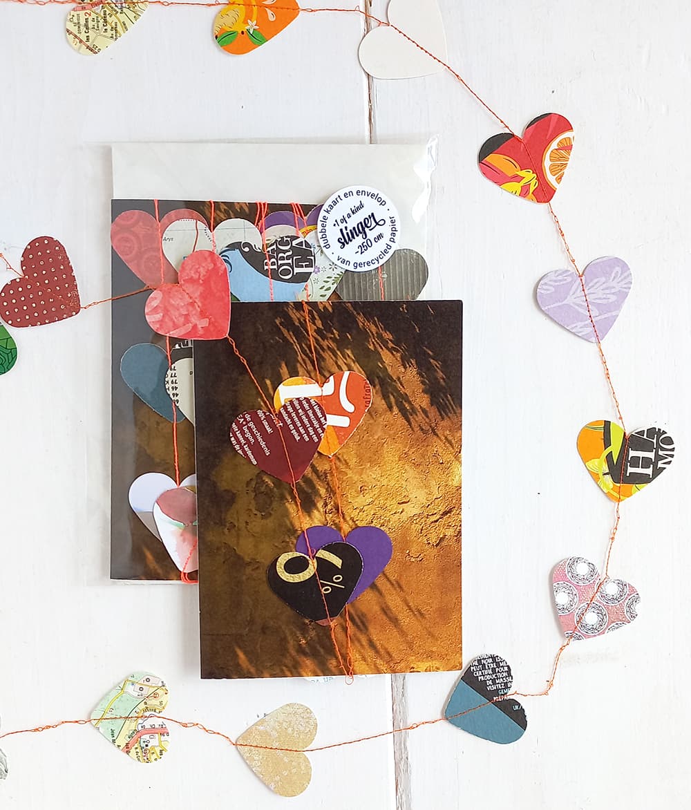 hartjes sligner kaart zonder tekst