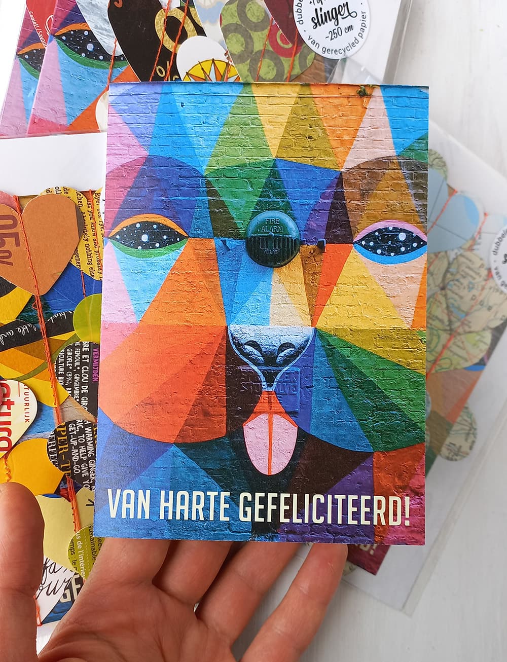 van harte gefeliciteerd verjaadags kaart